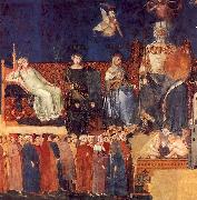 Ambrogio Lorenzetti Allegory of Good Government painting